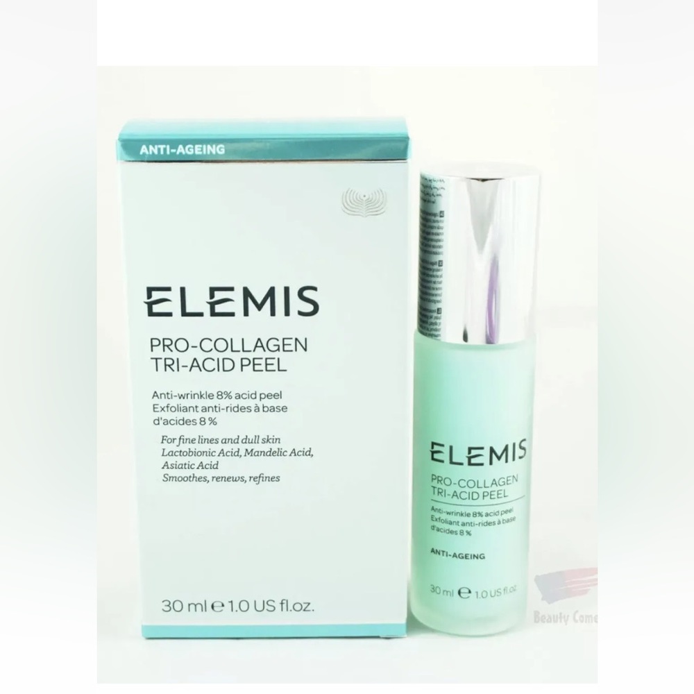 Elemis Pro Collagen Tri Acid Peel 1 oz. 30 ml. *NIB* Full Size RP$110.00
